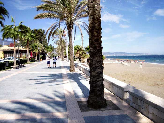 Strandpromenade im Ortsteil San Pedro